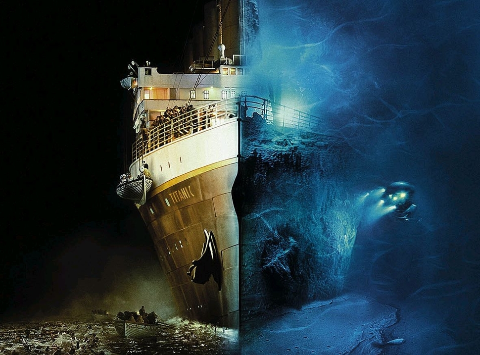 The Titanic wreck